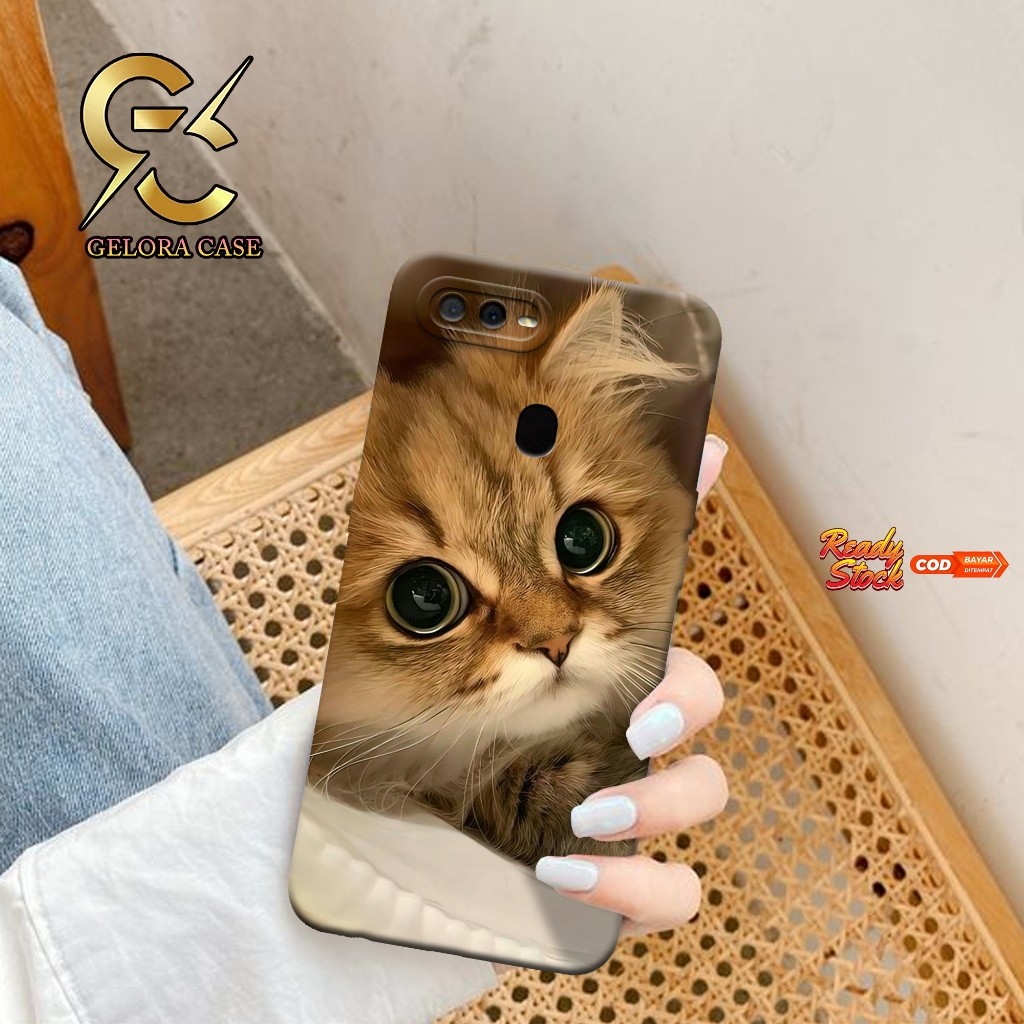 Case Oppo A5s A12 F5 A11K - Softcase Oppo A5S A12 A11K A12 - Motif case Cats - OPPO - Casing Oppo A5