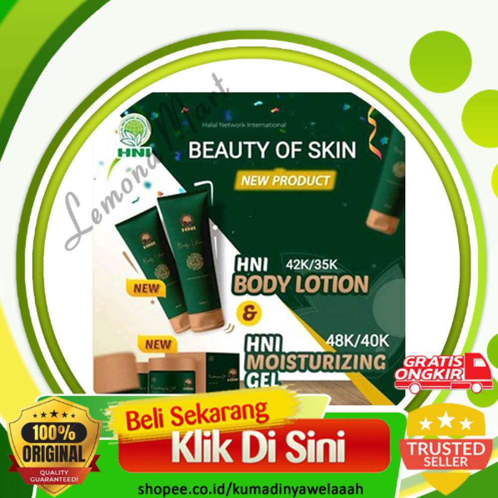 HNI Body Lotion dan HNI Moisturizing Gel - Produk HNI HPAI HK0-Lemonamart