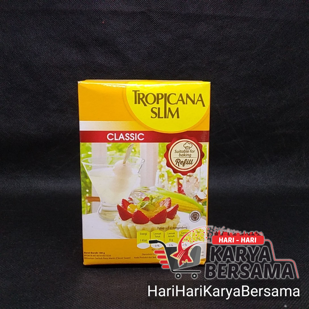 

TROPICANA SLIM CLASSIC REFILL 100GR