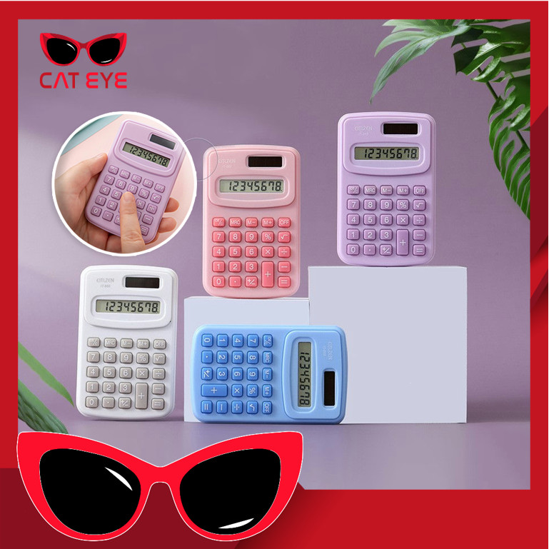 

PROMO - 6483 Kalkulator Mini 8 Digit / Kalkulator Saku Macaroon / Kalkulator Saku 8 Digit Portable / Pocket 8 Digits Calculator