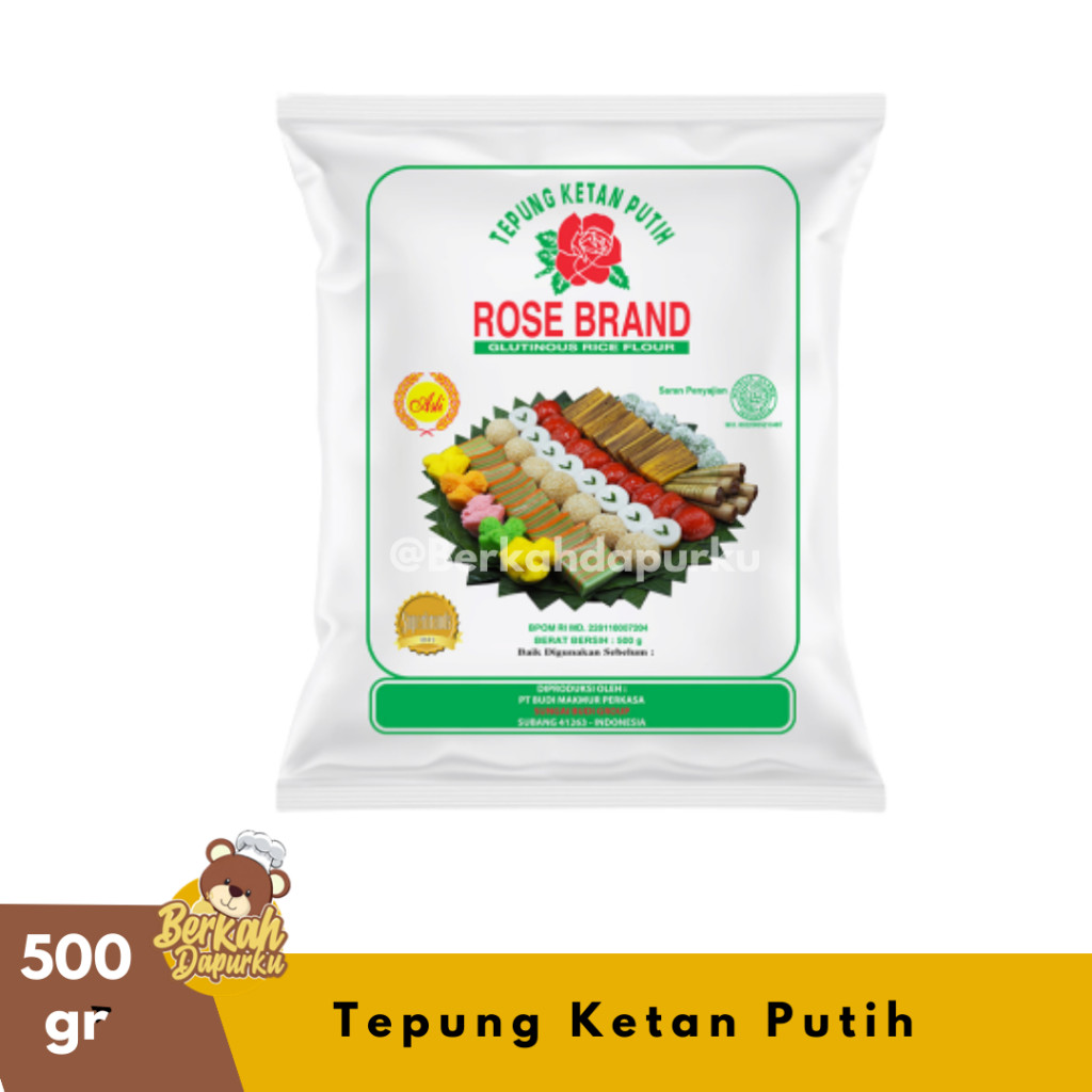 

Tepung Ketan Rose Brand 500g Termurah