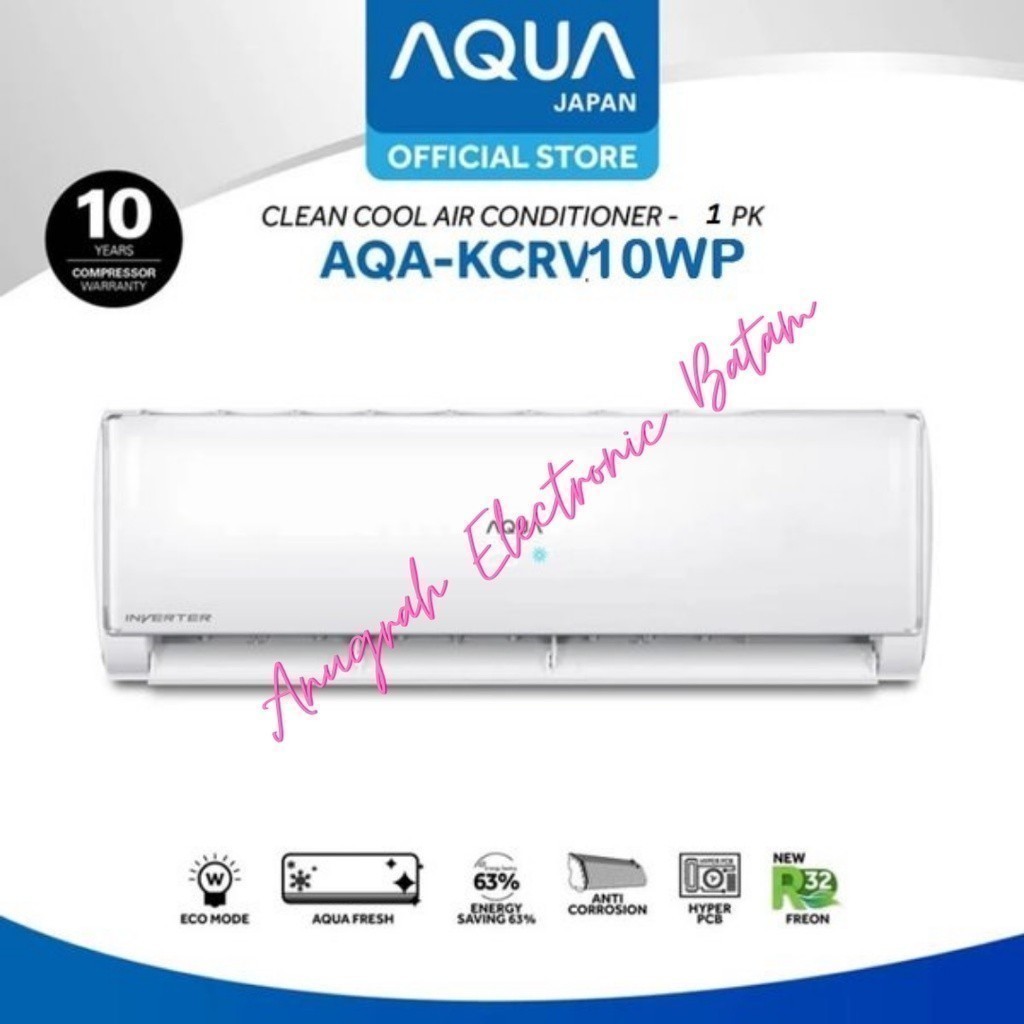 AC Aqua 1 PK Inverter AQA-KCRV10WP BATAM