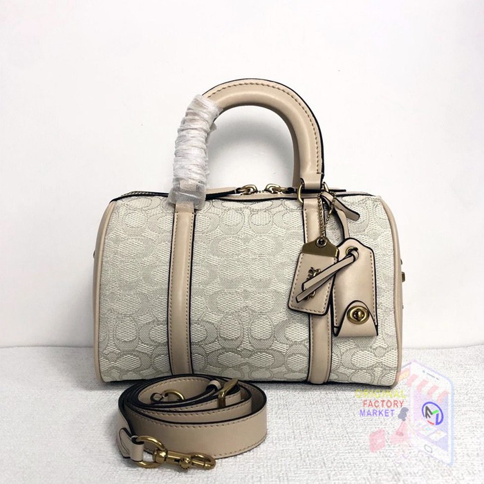 TAS Ruby 25 Satchel in SIGNATURE TEXTILE JACQUARD CA117 Lls