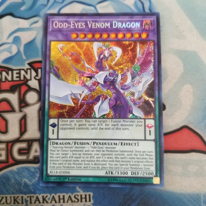 yugioh odd eyes venom dragon
