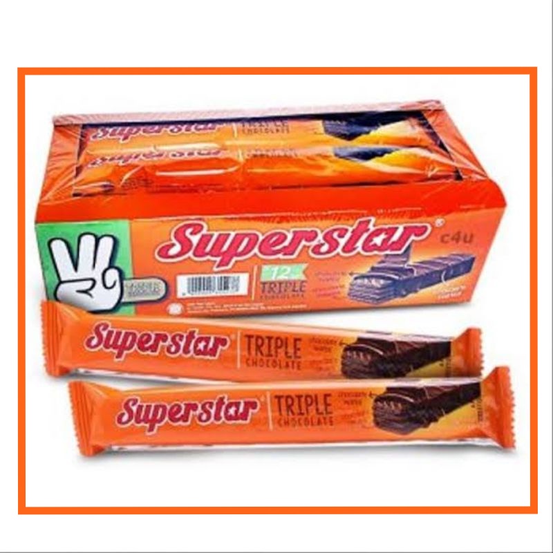 

SUPERSTAR WAFER 1 BOX ISI 12 PCS