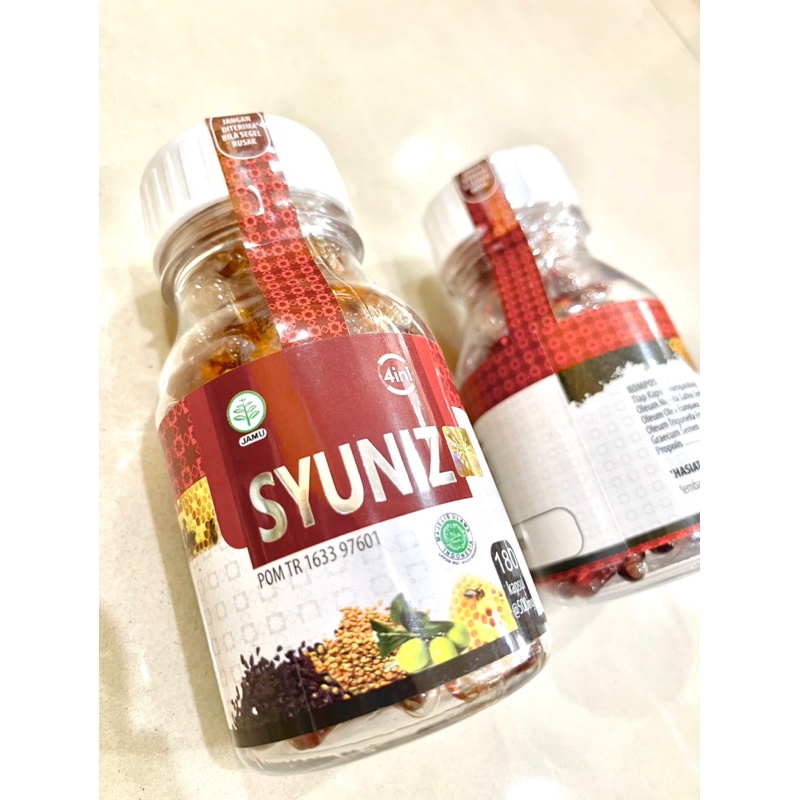 Syuniz Herbal 4in1 Habbatussauda Zaitun Propolis Helbeh 180kapsul