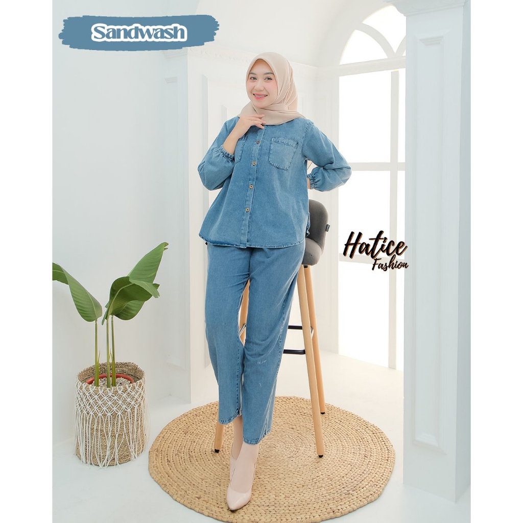 Setelan Jeans Hatice fashion