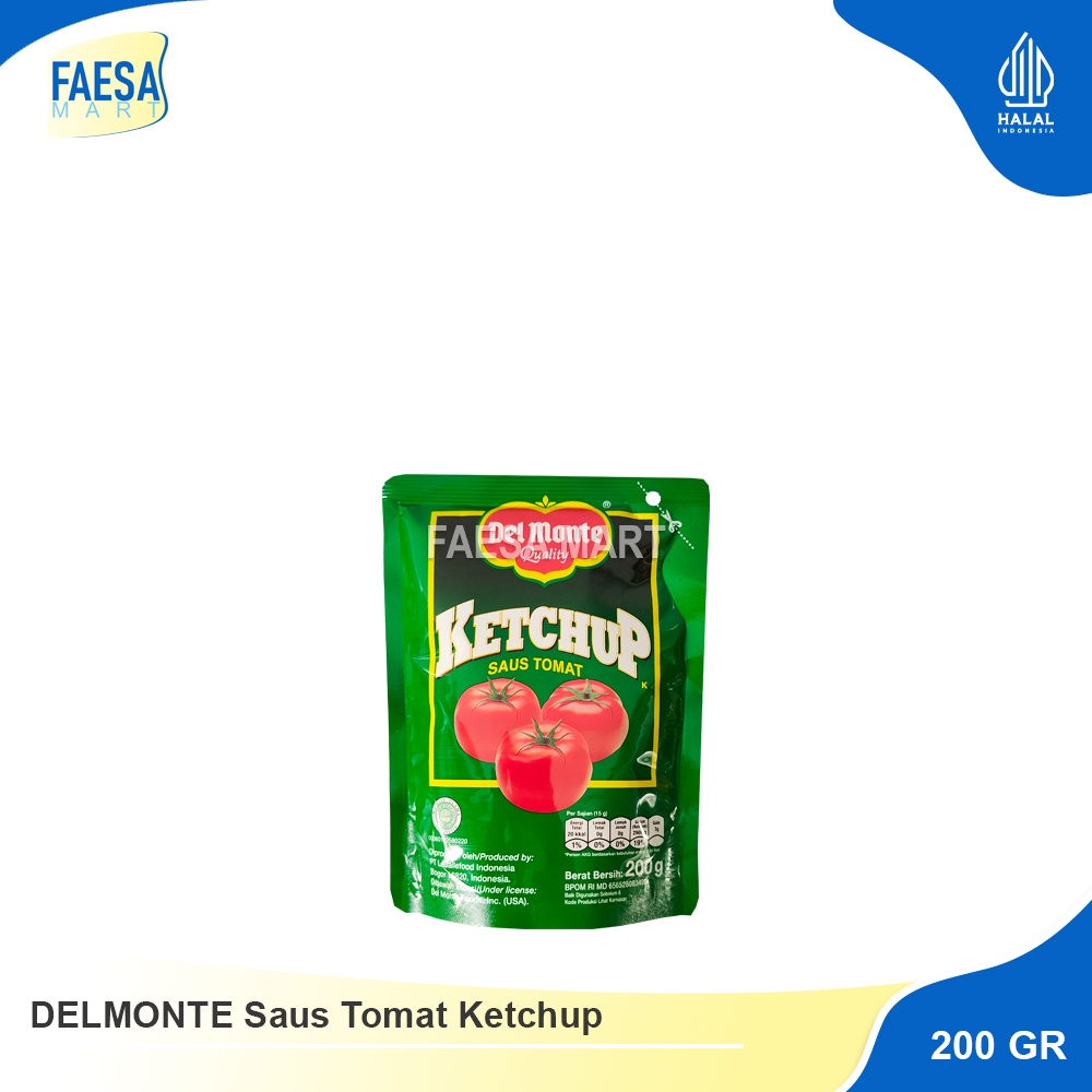

DELMONTE Saus Tomat Ketchup 200gr