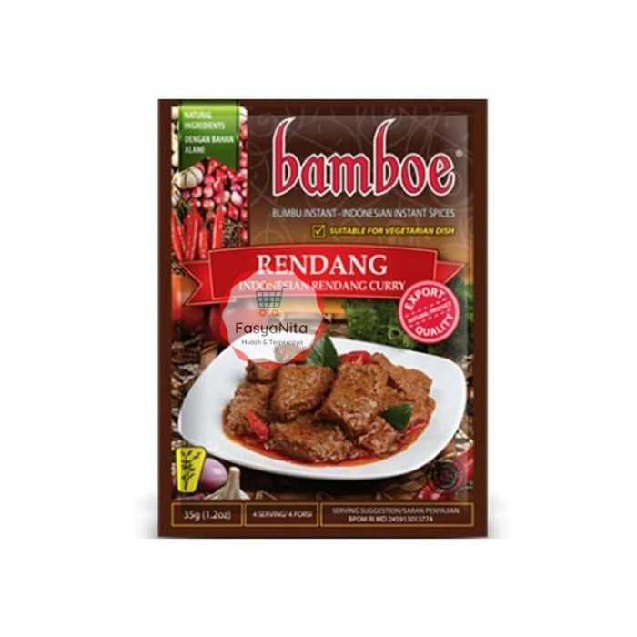 

Bamboe Bumbu Rendang 35 gr - FasyAnita Mart Denpasar