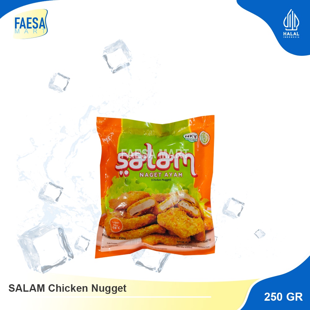 

SALAM Chicken Nugget 250gr