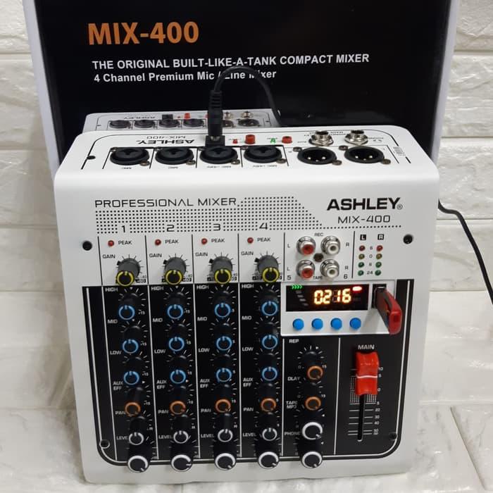 Mixer Ashley 4 Channel Mix-400 baru