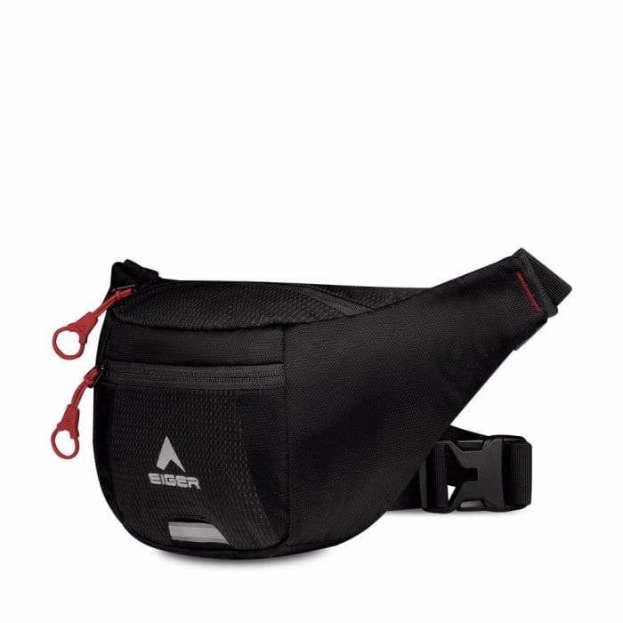 Waist Bag Eiger Gradient L Original // Tas Pinggang Pria - Merah
