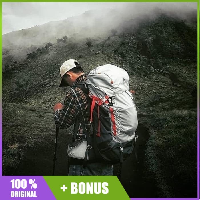 Tas Carier Eiger Equator Trex 65 Carrier Grey 91000 4200 Original Awet