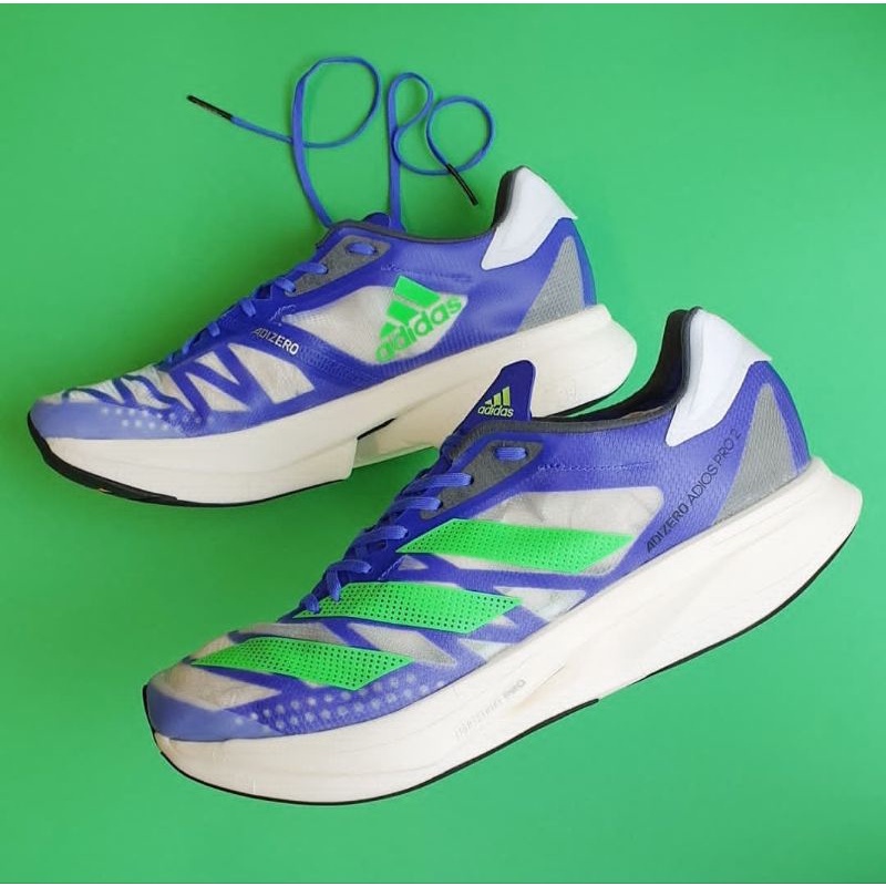 sepatu running adidas adios pro 2 blue