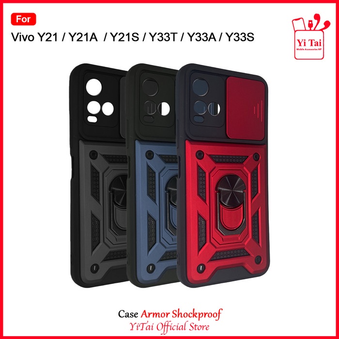 YITAI YC45 Case Armor Shockproof Vivo Y21 Y21A Y21S Y33T Y33A Y33S