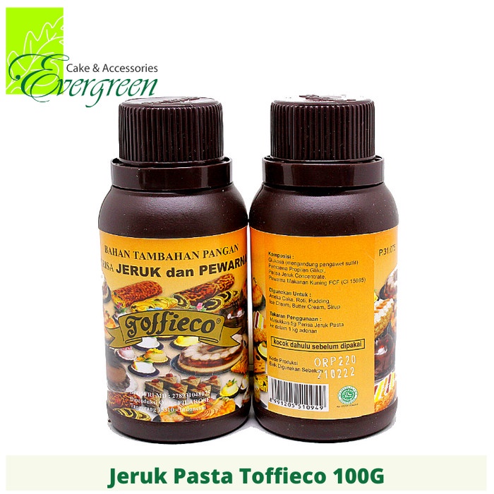 

Murah Bisa COD Jeruk Pasta Toffieco 100 G