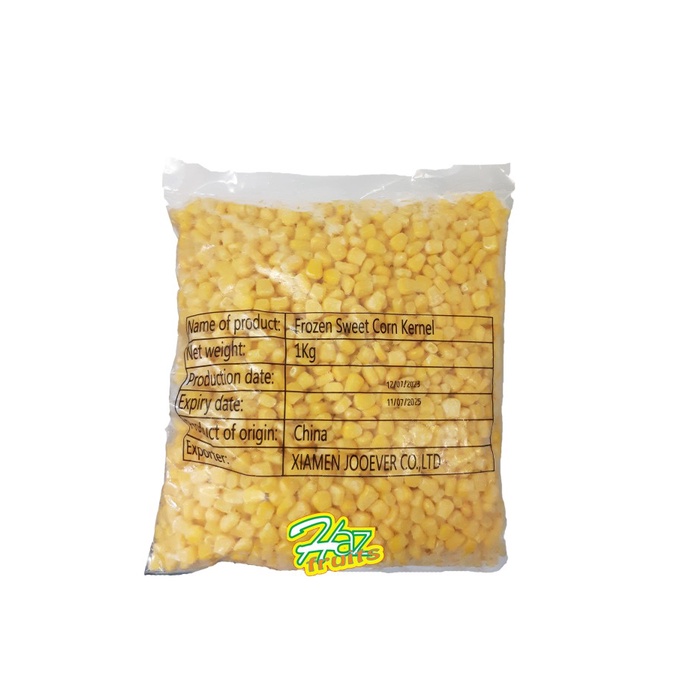 

Jagung Manis Import | Sweet Corn Kernel Frozen 1kg