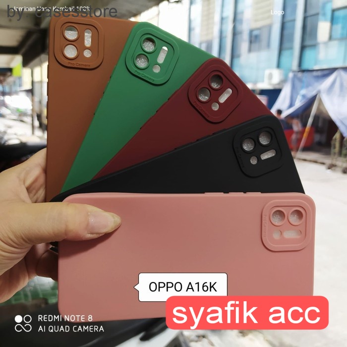 CASE OPPO A16E A16K - SOFTCASE PRO CAMERA OPPO A16E A16K