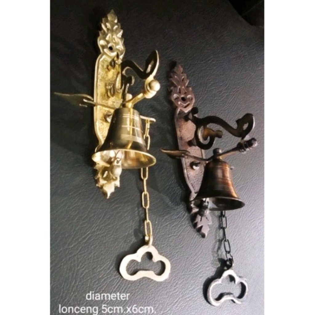 Door Bel. Bel Pintu Lonceng Pintu Kuningan Antik