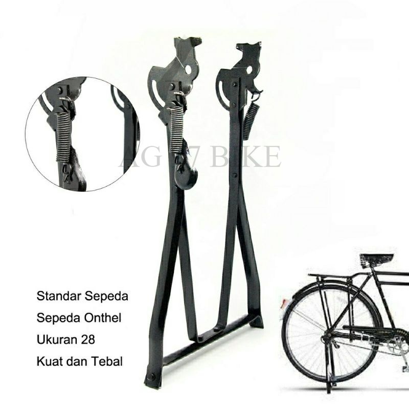 STANDAR JAGANG SEPEDA ONTEL ONTHEL 28 JOWO UNTO DOBEL BABI BELAKANG STANDAR SEPEDA ONTEL - JAGANG BA