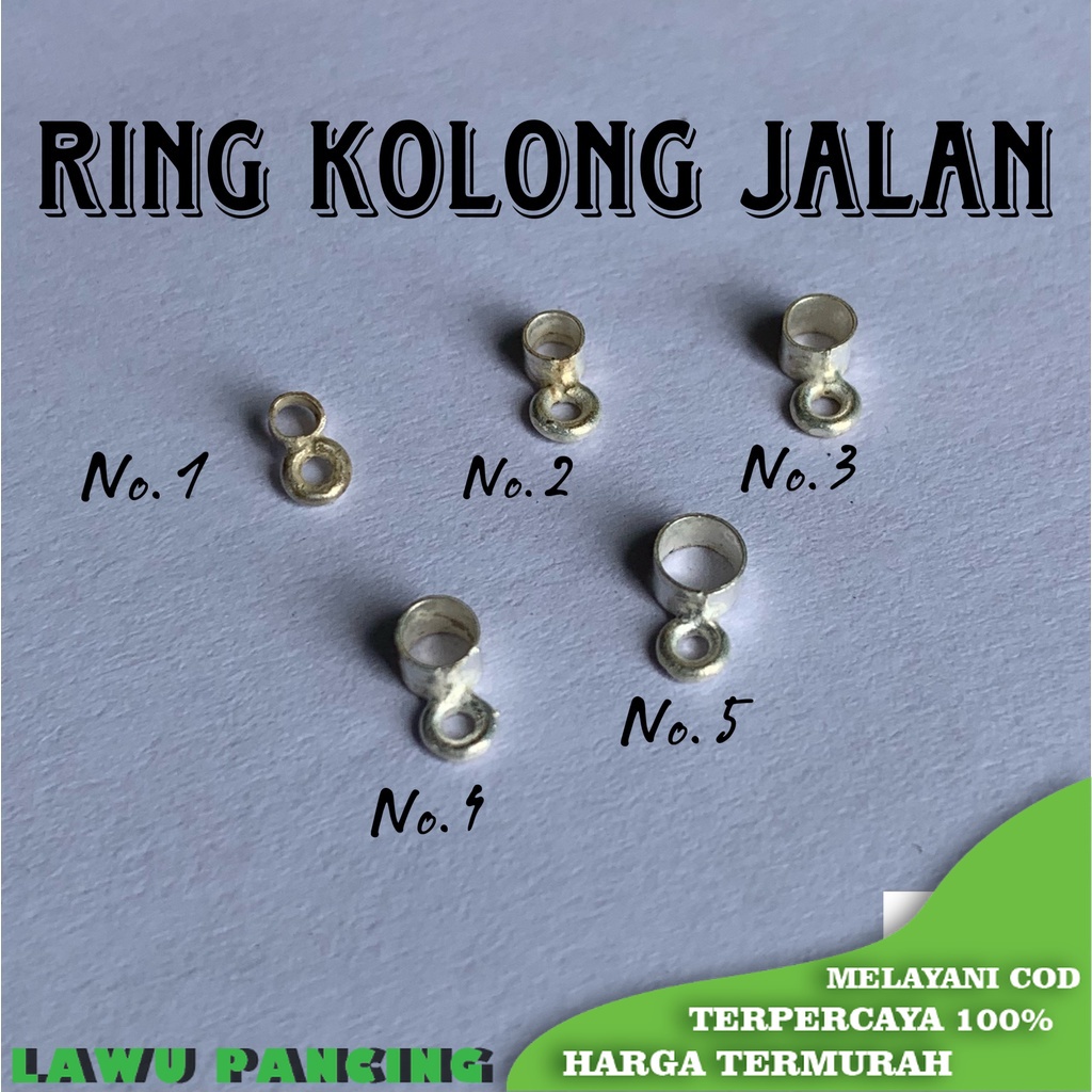 Ring Kolong Jalan Ujung Tegek no. 1,2,3,4 dan 5 stainless