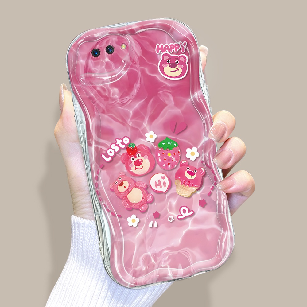 Casing Hp Untuk Oppo A3S A12E Phone Case Softcase Soft Cartoon Case Lively Lotso Tahan Guncangan Cas