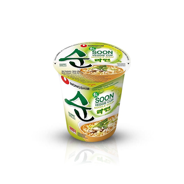 

NONGSHIM Soon Veggie Cup Noodle Soup 67g