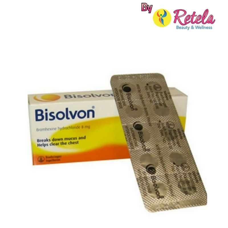 BISOLVON 1 STRIP 10TABLET