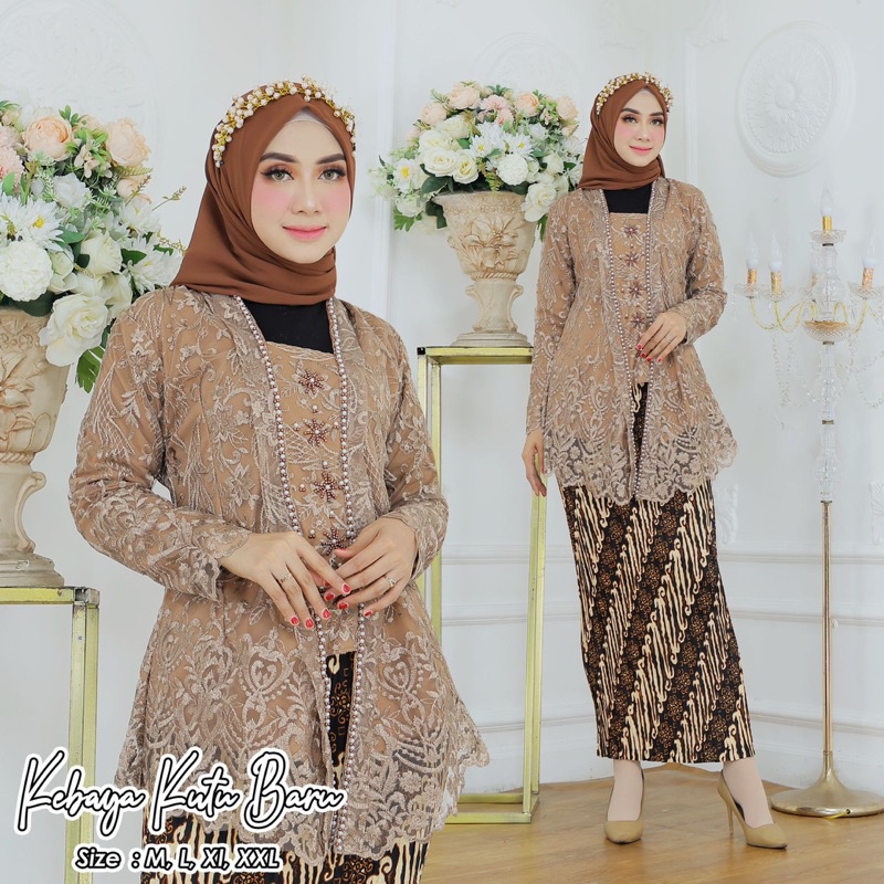 Kebaya Modern  Kebaya Wisuda  Kebaya Kutu Baru Kebaya Bali  Kebaya Tunik  Setelan Kebaya Brokat  Keb