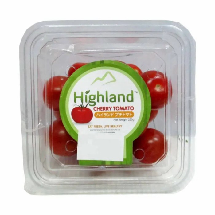 

HIGHLAND TOMATO CHERRY SQUUARE 250GR