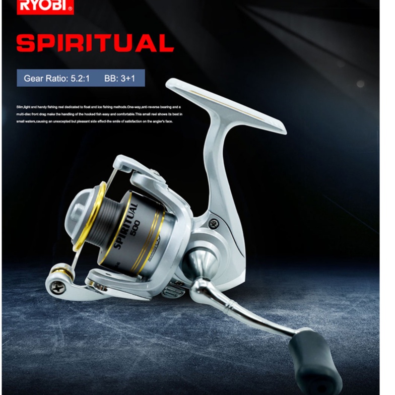 Reel Pancing Ryobi Spiritual 500 Power Handle