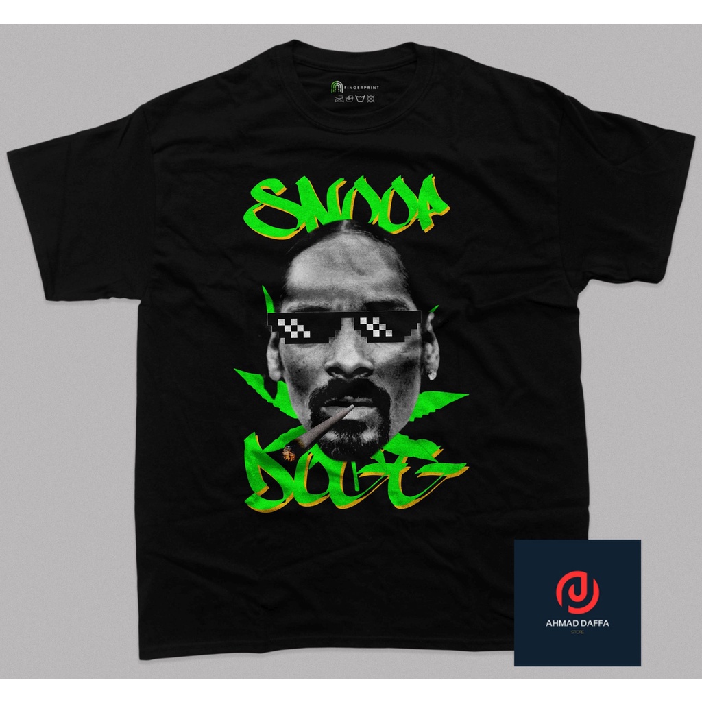 VINTAGE - Snoop Dogg T-Shirt - Baju - Kaos - Baju Kaos Vintage - Cotton Combed  24s