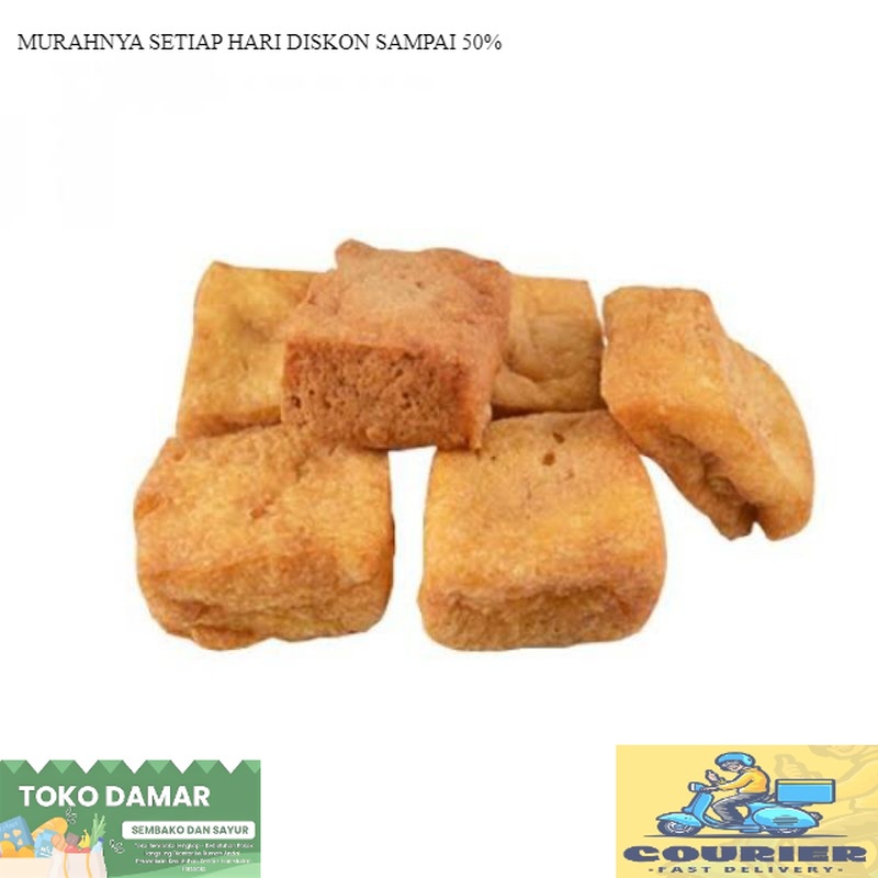 

Tahu Pong Kotak/Segitiga Tahu Kopong isi 10 pcs