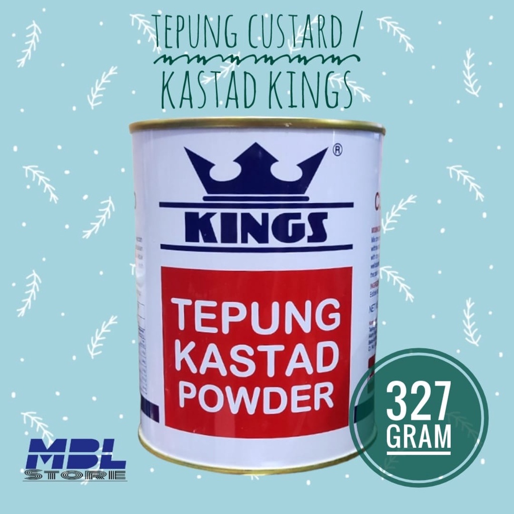 

Custard powder kings Tepung Kustar 327 Gram