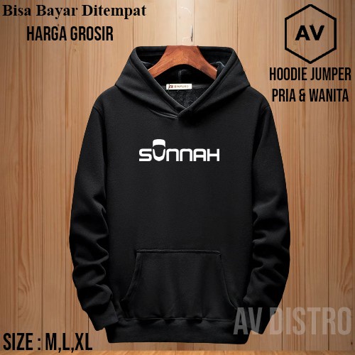 HOODIE PREMIUM SUNNAH | SWEATER HOODIE PRIA DAN WANITA | SWEATER HOODIE KEREN | JAKET KEREN