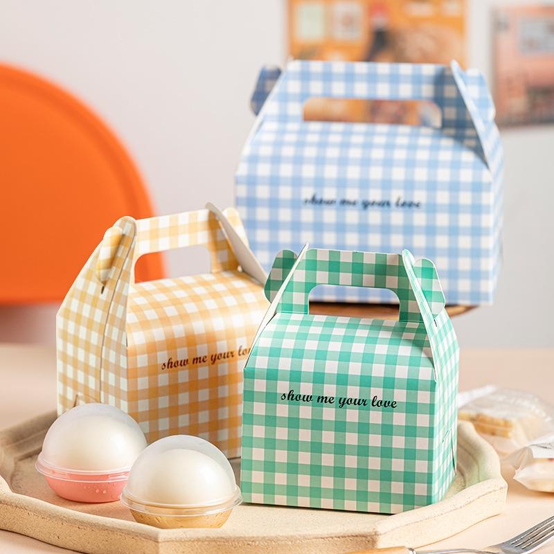 

(hocanparty) BOX KUE GABLE BOX DUS KUE KOTAK HAMPER SNACK ROTI GABLE BOX LUCU KRAFT KOREA