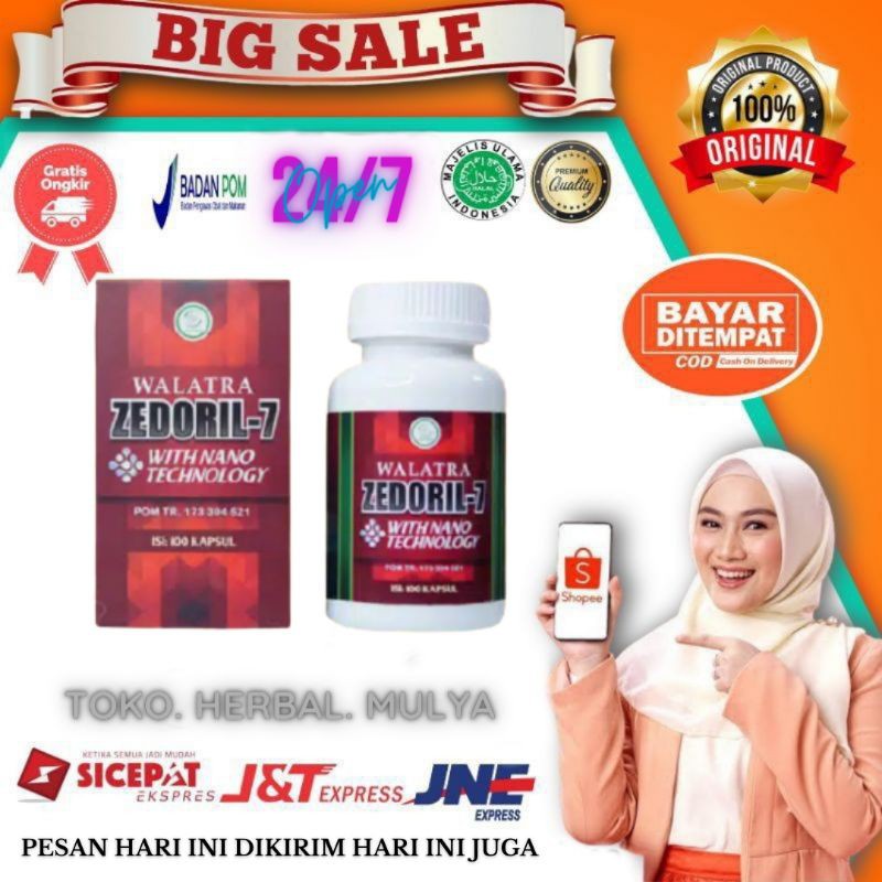 [ Zedoril 7 Walatra Zedoril 7    Obat Untuk Kanker ASLI 100% ORIGINAL AMAN(GRATIS ONGKIR)