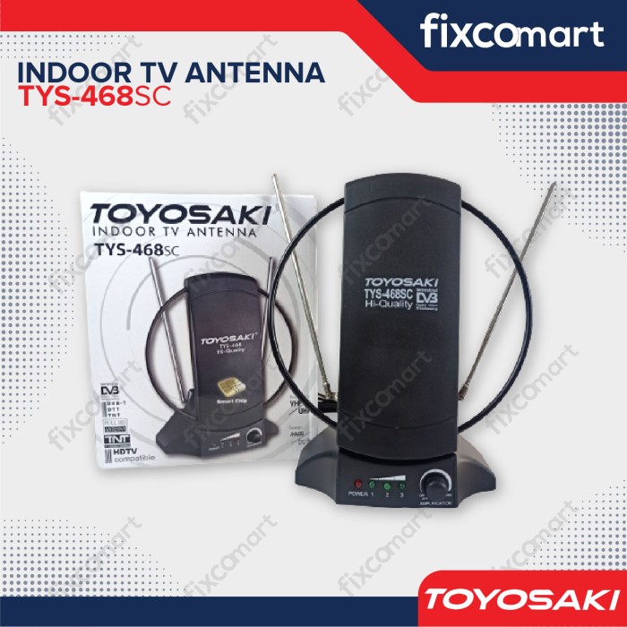 ✨BEST✨ -Antena TV Digital Indoor Toyosaki TYS-468AW / TYS 468 AW