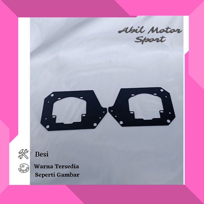 BRACKET  BILED PROJIE LAMPU  AES 2.5 INCH R25 OLD UNTUK MOTOR R25 LAMA