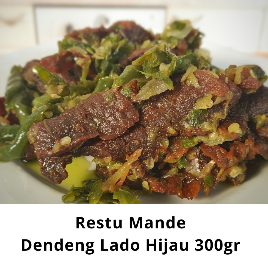 

Restu Mande Dendeng Balado Hijau 300 gram