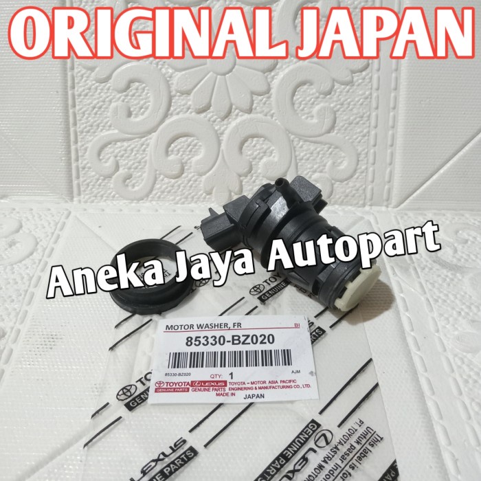 motor washer wiper depan / semprotan air kaca avanza innova original