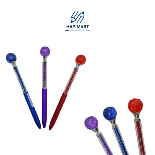 

Ballpoint Putar/Pen Karakter Lucu Unik/Crystal Ballpoint Pena Crystal
