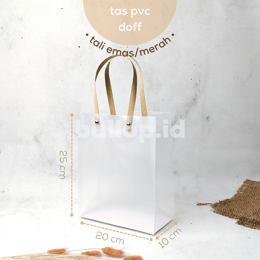 

Doff Goodie Bag 20 10 25 CM Tas Transparan Hampers Souvenir Acara Gift Birthday Event Hari Raya Natal Ultah Imlek Lebaran