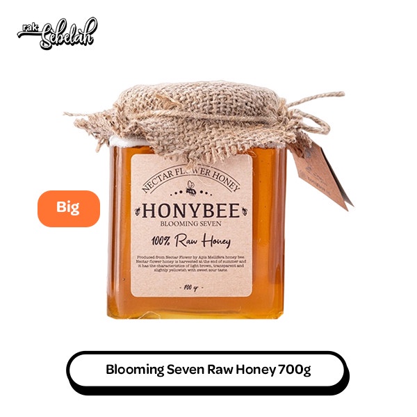 

Blooming Seven Madu Murni Asli Raw Honey 700gr Honybee - Kesehatan