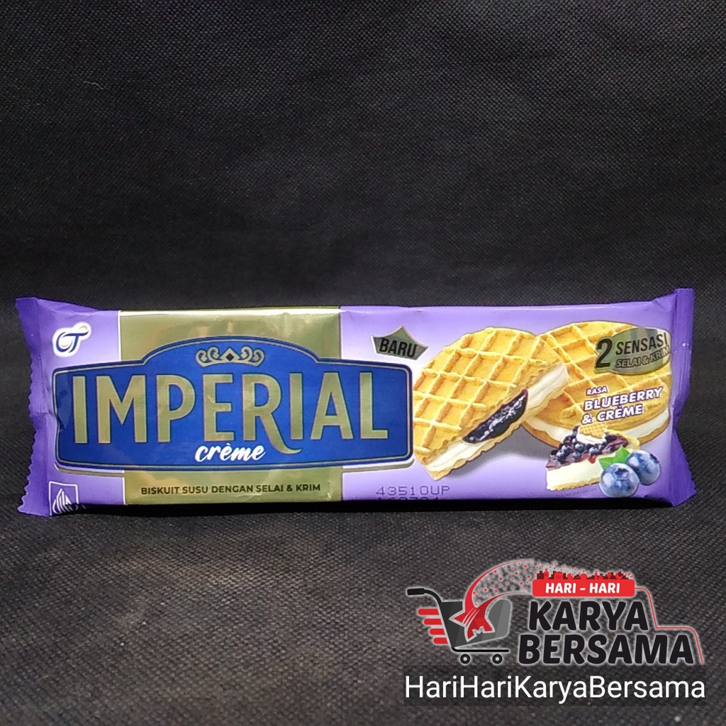 

IMPERIAL CREME BISKUIT WAFFLE RASA BLUEBERRY & CREME 27GR