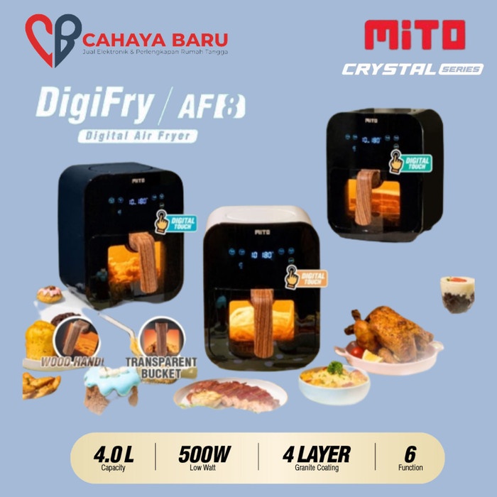 MITO AIR FRYER CRYSTAL AF 8