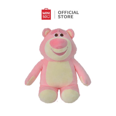 Gemesh-Lucu MINISO Boneka TOY Story Lotso Lucu Boneka Beruang Mainan Mewah Bear - Lotso②