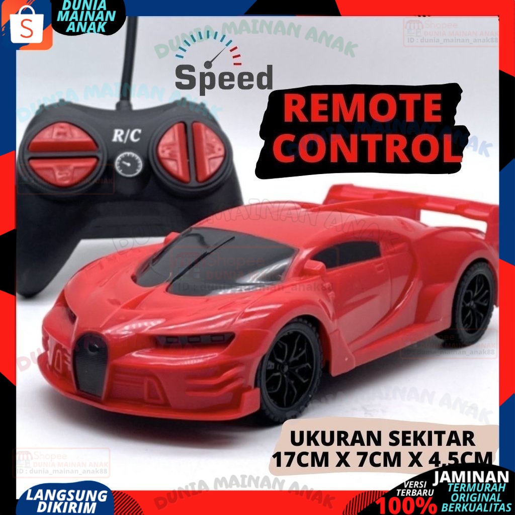 Mainan Anak Mobil Remote Control Super Car remot kontrol sedan RC Sport Car Super Speed Sedan Balap