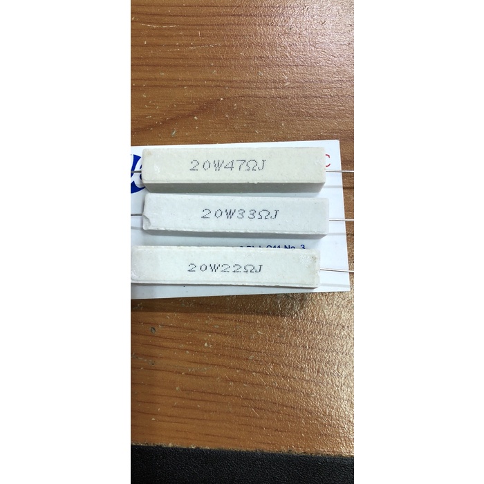 Resistor 20watt /33ohm/22ohm - 22ohm JI27