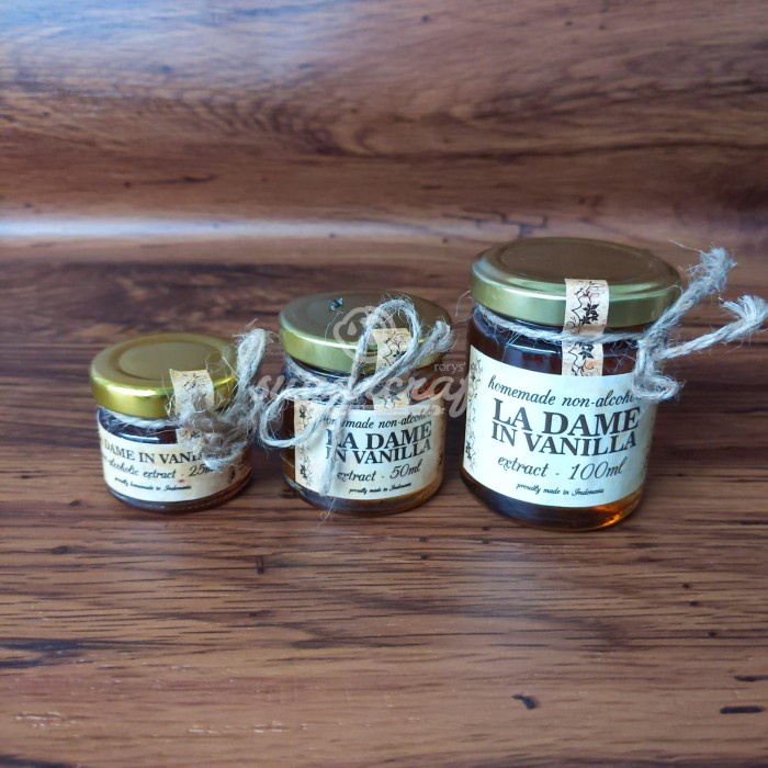 

[Big Sale] La Dame in Vanilla extract, pilih varian ukuran - 50 ml